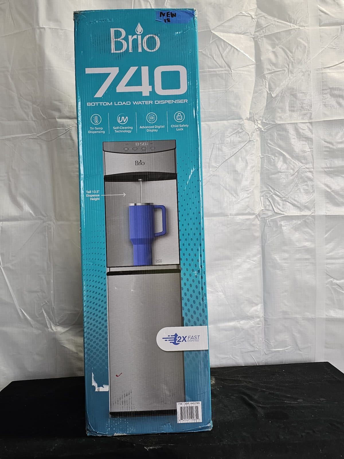 Brio 740 Self-Cleaning Bottom-Load Water Cooler (18) - New in Box