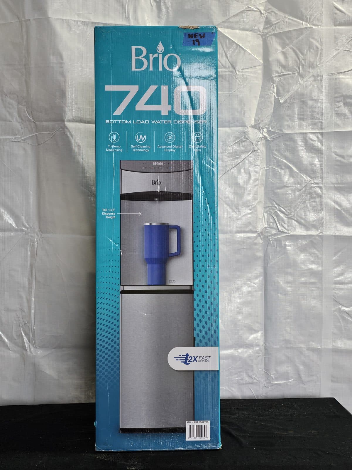 Brio 740 Self-Cleaning Bottom-Load Water Cooler (19) - New in Box