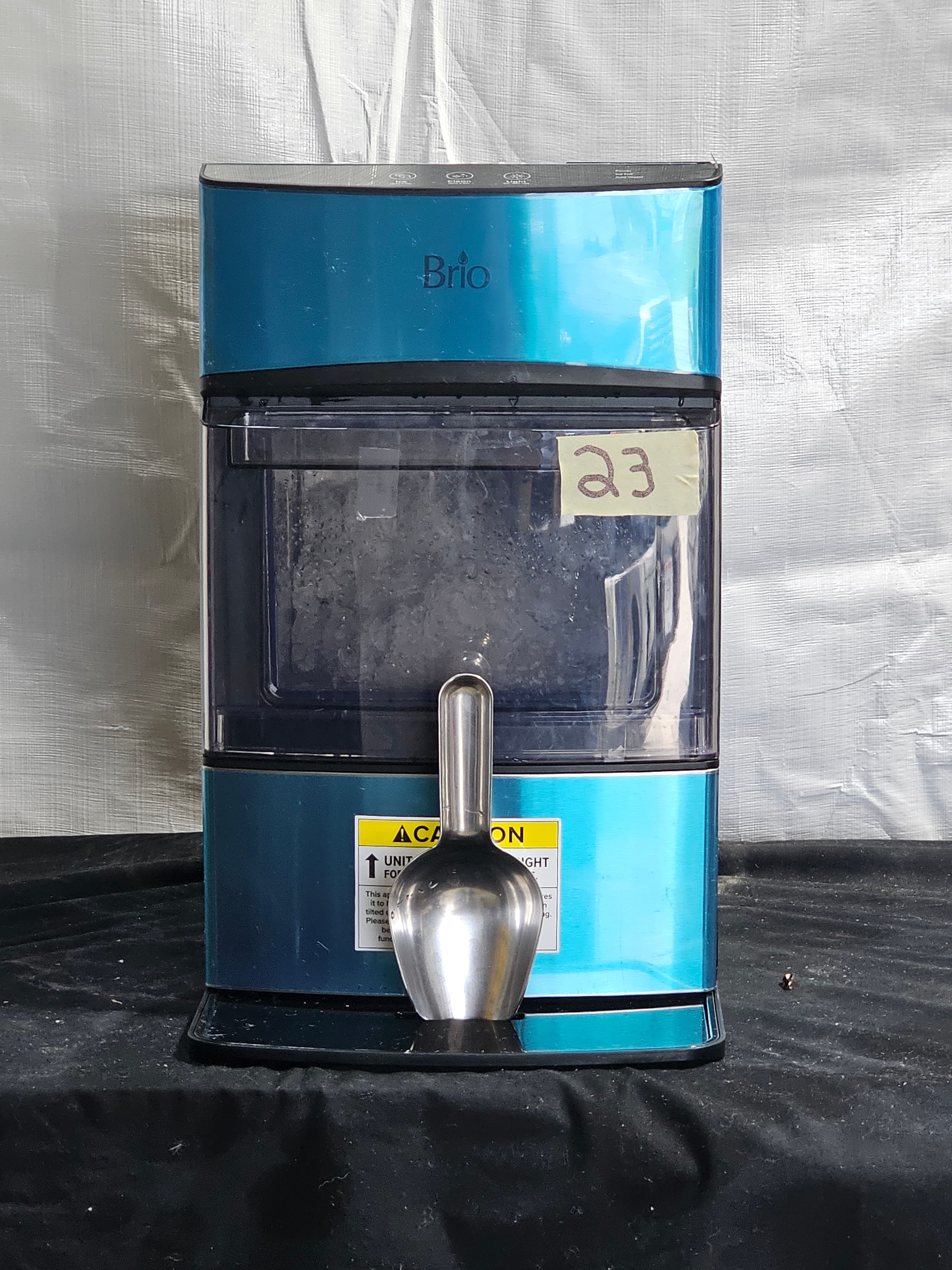 Brio 740i Nugget Ice Maker (23) Countertop 44 lb IMCT740ISC Costco Soft Chewable Ice. Green Bay 54303