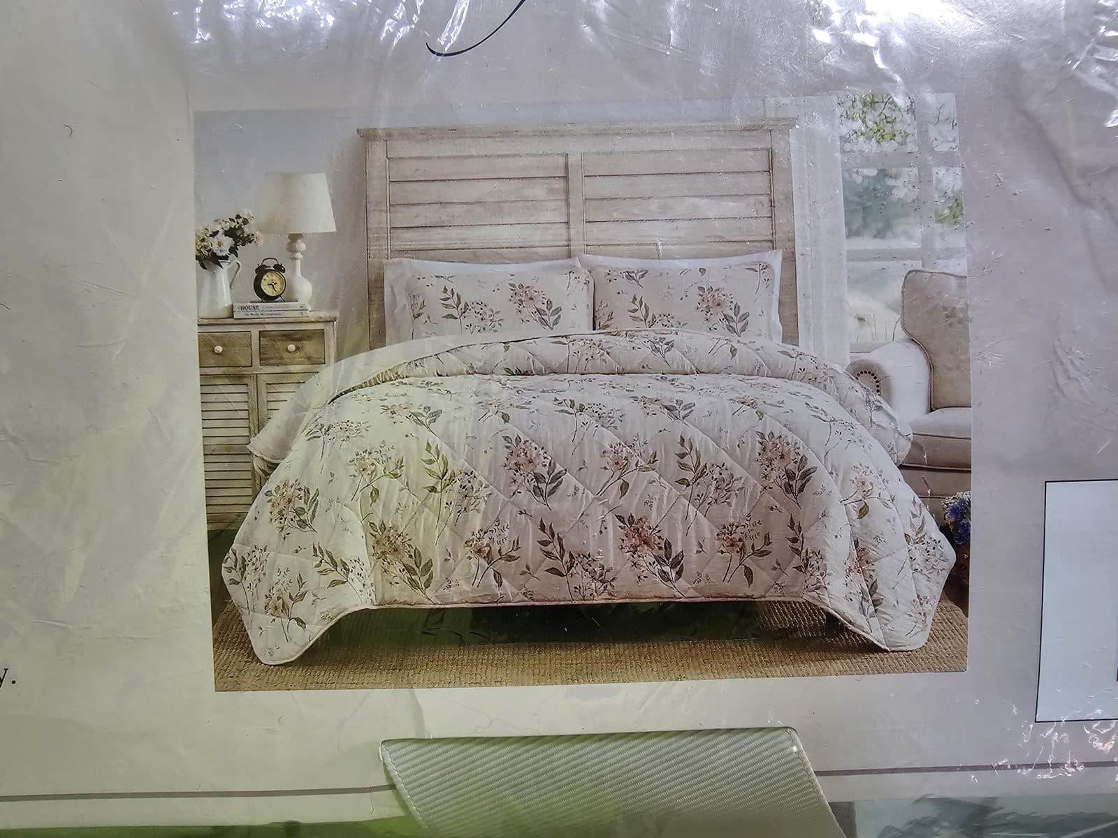Avanti Wildflowers Quilt Set - Full/Queen